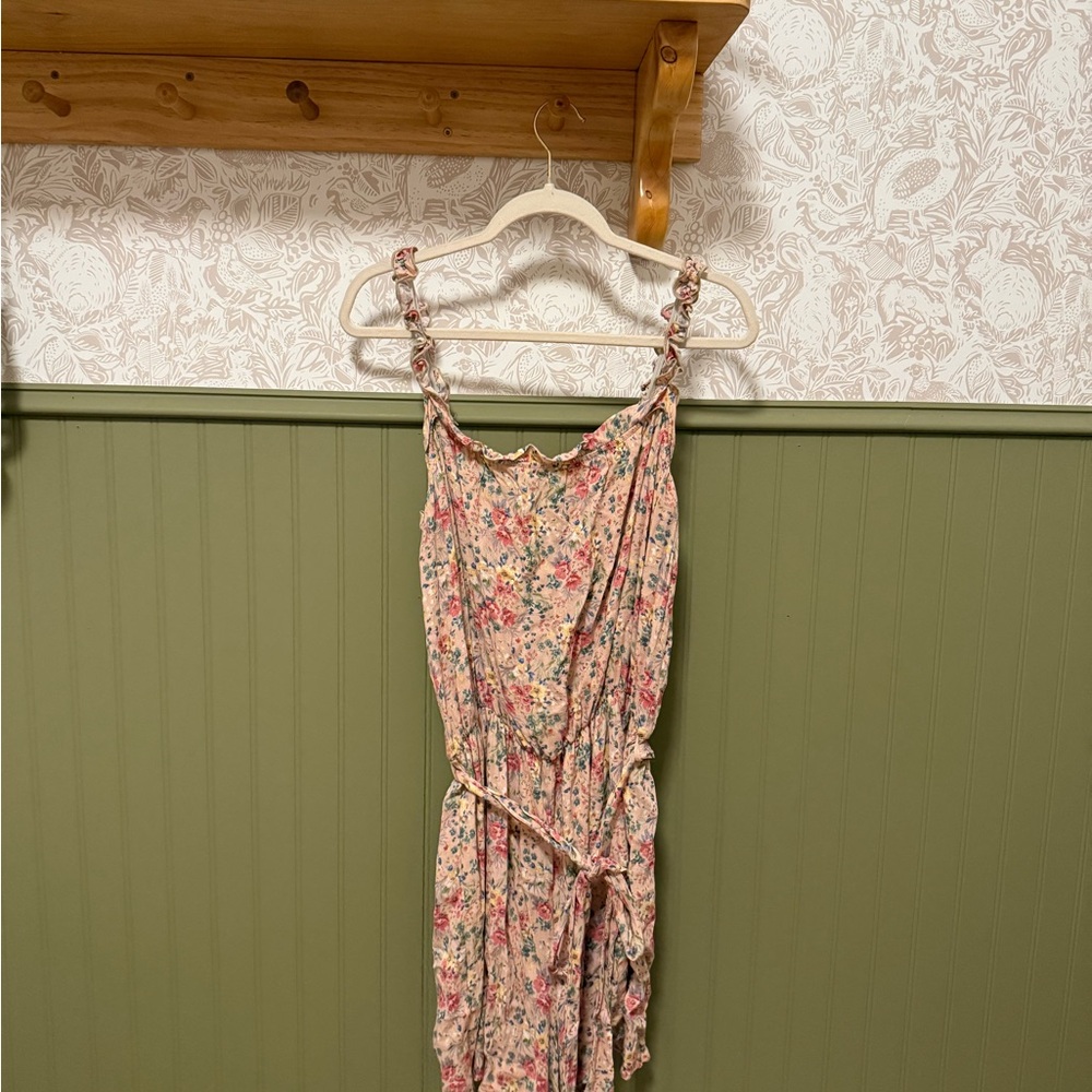 Floral Pink Romper